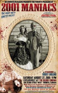 Постер 2001 маньяк
