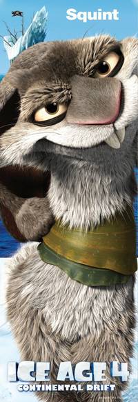 Постер Ледниковый период 4. Континентальный дрейф 3D