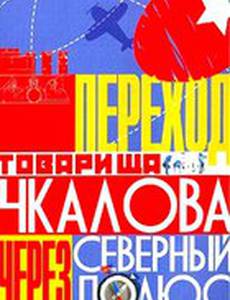 Переход товарища Чкалова через Северный полюс