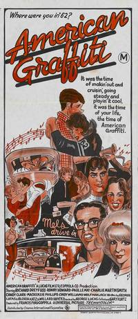 Постер Американские граффити