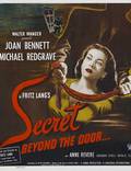 Постер из фильма "Тайна за дверью" - 1