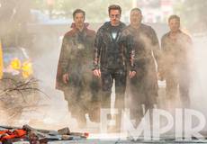 Тони Старк, Доктор Стрэндж, Брюс Беннер на эксклюзивном фото