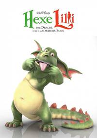 Постер Магическая книга и дракон