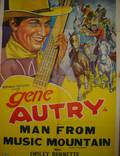 Постер из фильма "Man from Music Mountain" - 1