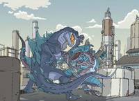 Кадр Годзилла