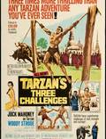 Постер из фильма "Три испытания Тарзана" - 1