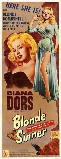 Постер Белокурая грешница