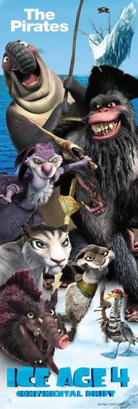 Постер Ледниковый период 4. Континентальный дрейф 3D