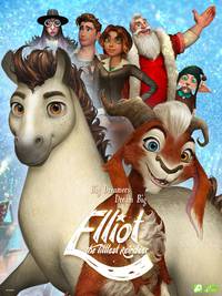 Постер Эллиот – самый маленький олень Санты