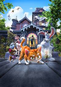 Постер Кот Гром и заколдованный дом 3D