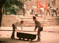 Кадр Зеленый фургон