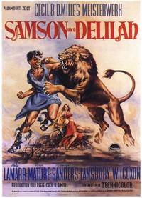 Постер Самсон и Далила
