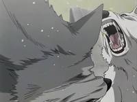 Кадр Волчий дождь