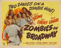 Постер Зомби на Бродвее