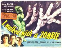 Постер Я гуляла с зомби