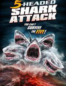 Нападение пятиглавой акулы