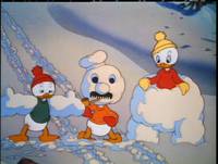 Кадр Снежная битва Дональда Дака