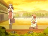 Кадр Касимаси: Девушка встречает девушку