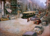 Кадр Старая дама и голуби