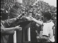 Кадр Кубок мира по футболу 1954 года