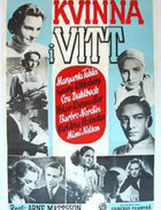 Kvinna i vitt