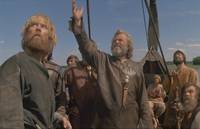 Кадр И на камнях растут деревья