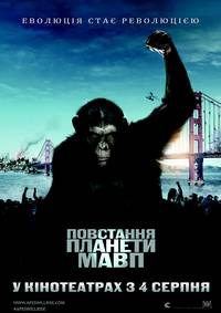 Постер Восстание планеты обезьян