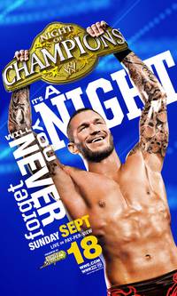 Постер WWE Ночь чемпионов