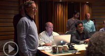 На съёмочной площадке 