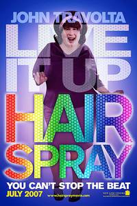 Постер Лак для волос