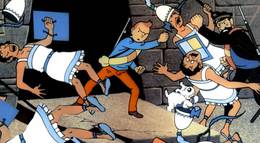 Кадр из фильма "Тинтин и храм Солнца" - 2