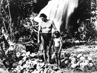 Кадр Тарзан находит сына