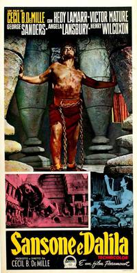 Постер Самсон и Далила