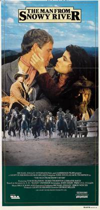 Постер Мужчина с заснеженной реки