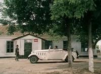 Кадр Зеленый фургон