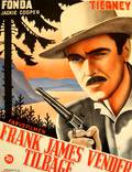Постер из фильма "Возвращение Фрэнка Джеймса" - 1
