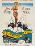 Постер из фильма "Три моряка и девушка" - 1