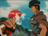 Кадр Летописи войн Лодосса