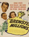Постер из фильма "Миллионы Брюстера" - 1