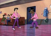 Кадр Скуби Ду едет в Голливуд