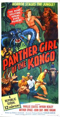 Постер Девушка пантера из Конго