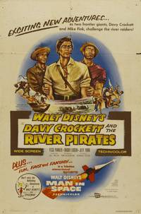 Постер Дэви Крокетт и речные пираты