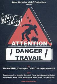 Постер Attention danger travail