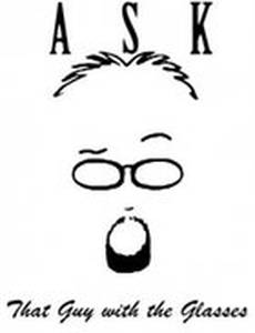 Спроси того парня в очках