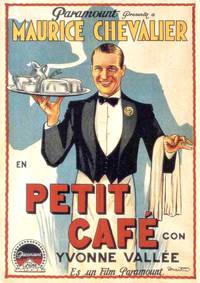 Постер Le petit café