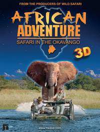 Постер Окаванго 3D. Африканское сафари