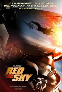 Постер Красное небо