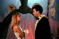 Кадр Джо против вулкана