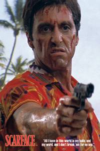 Постер Лицо со шрамом