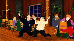 Кадр из фильма "Восемь безумных ночей" - 1